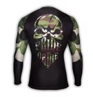PRIDE OR DIE ''reckless camo' RASHGUARD - BLACK